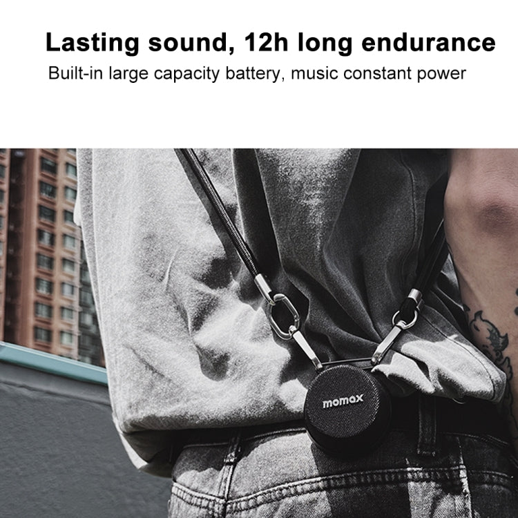Momax 1-Vibe Go Magnetic Wireless Speaker – Waterproof, Magnetic, TPU