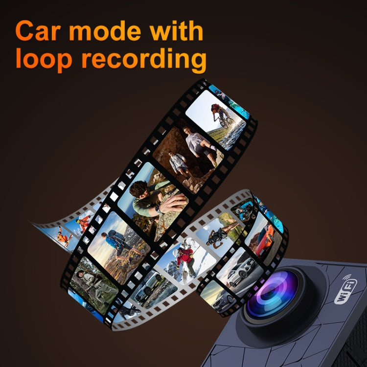 I5-361 2.0 inch IPS HD Screen Wide Angle 4K WiFi Action Camera, I5-361 with RC, I5-361 without RC – Waterproof, 4K