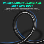 Gigabit Network Cat 8 Dual-shielded Cable, 1m, 2m, 3m, 5m, 8m, 10m, 20m, 30m – Waterproof