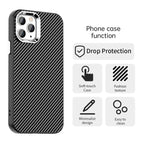 Carbon Fiber Series IMD Phone Case, For iPhone 11 Pro Max, For iPhone 11, For iPhone 11 Pro