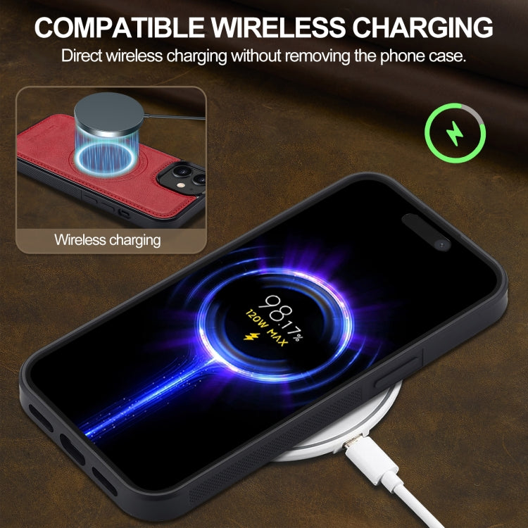 LC.IMEEKE Magsafe Phone Case – Magnetic, Leather, Wireless Charging, For iPhone 11, For iPhone XS / X, For iPhone XR, For iPhone XS Max