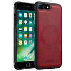 LC.IMEEKE Magsafe Phone Case, For iPhone 8 Plus / 7 Plus For iPhone 8 Plus 7 Plus Red