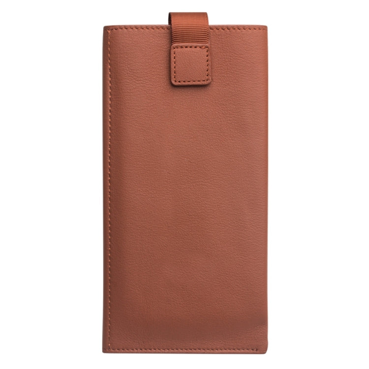 QIALINO Nappa Texture Top-grain Leather Horizontal Flip Wallet Case with Card Slots – Card Slot, Flip, Leather, For iPhone XS / X, For iPhone XS Max, For iPhone XR, For iPhone 11, For iPhone 11 Pro, For iPhone 11 Pro Max For iPhone 11 Brown