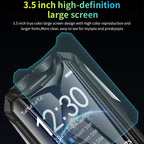 Q9-1 4G Elder Keypad Rugged Phone, 3.5 inch, 4500mAh, 21 Keys, SOS, FM, Network: 4G, Dual SIM