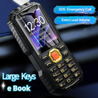 Q7+ 4G Elder Keypad Rugged Phone, 1.77 inch, 16800mAh, 21 Keys, SOS, FM, Network: 4G, Dual SIM