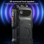 Q7+ 4G Elder Keypad Rugged Phone, 1.77 inch, 16800mAh, 21 Keys, SOS, FM, Network: 4G, Dual SIM