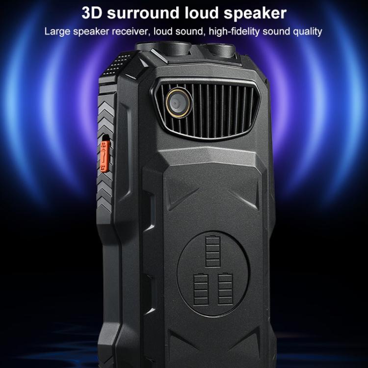 Q7+ 4G Elder Keypad Rugged Phone, 1.77 inch, 16800mAh, 21 Keys, SOS, FM, Network: 4G, Dual SIM