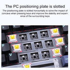 AULA F87 87 Keys Wired/2.4G/Bluetooth Three Model Customized RGB Mechanical Keyboard – Bluetooth