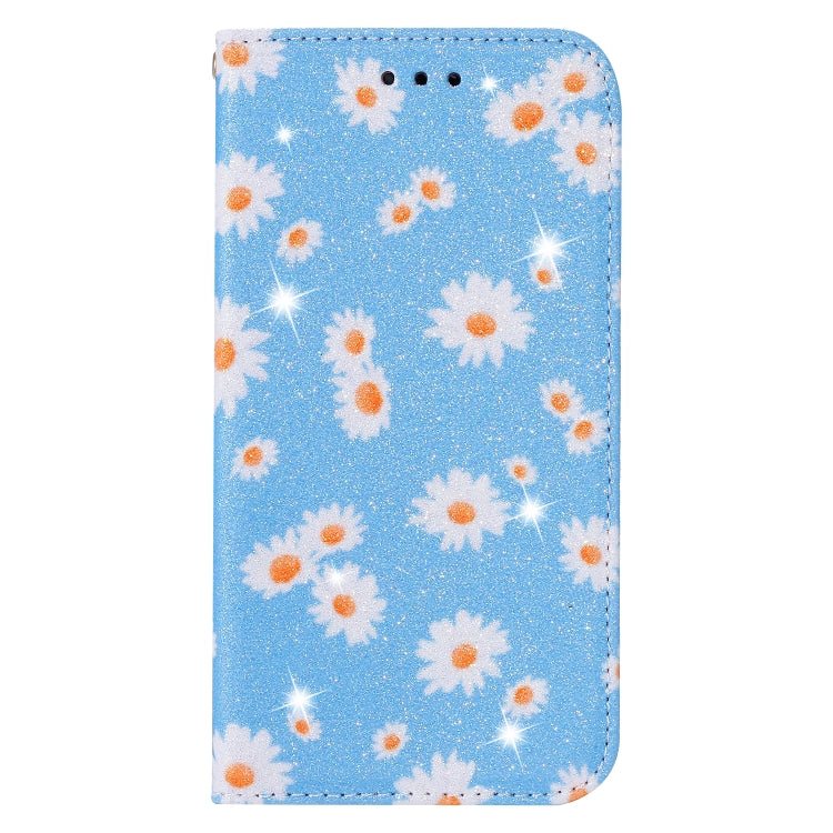 Glittering Daisy Magnetic Horizontal Flip Leather Case with Holder & Card Slots & Photo Frame, For Samsung Galaxy Note20