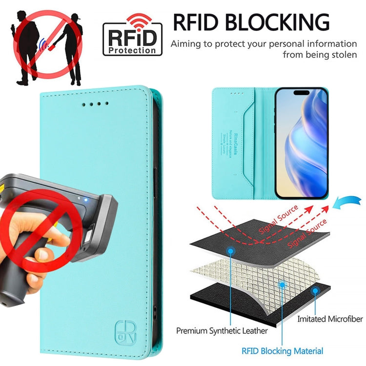 RC01 Dual-Folded Magnetic Suction RFID Leather Phone Case, For iPhone 11 Pro Max, For iPhone 11, For iPhone 11 Pro