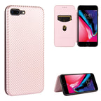 Case – Leather, Magnetic (iPhone 7) For iPhone 7 8 SE 2020 SE 2022 Pink