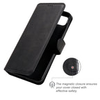 Classic Calf Texture PU + TPU Horizontal Flip Leather Case, with Holder & Card Slots & Wallet – Card Slot, Flip, Leather, For Xiaomi Redmi 9C, For Xiaomi Redmi 9A, For Huawei Honor 9X Lite, For Samsung Galaxy Note 20