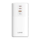LDNIO SC4396 70W Desktop Multi-function GaN Desktop Charger 2AC, 1U, 2C with 1 Socket, SC4396 (UK Plug) – Fast Charging, TPU SC4396 (UK Plug)