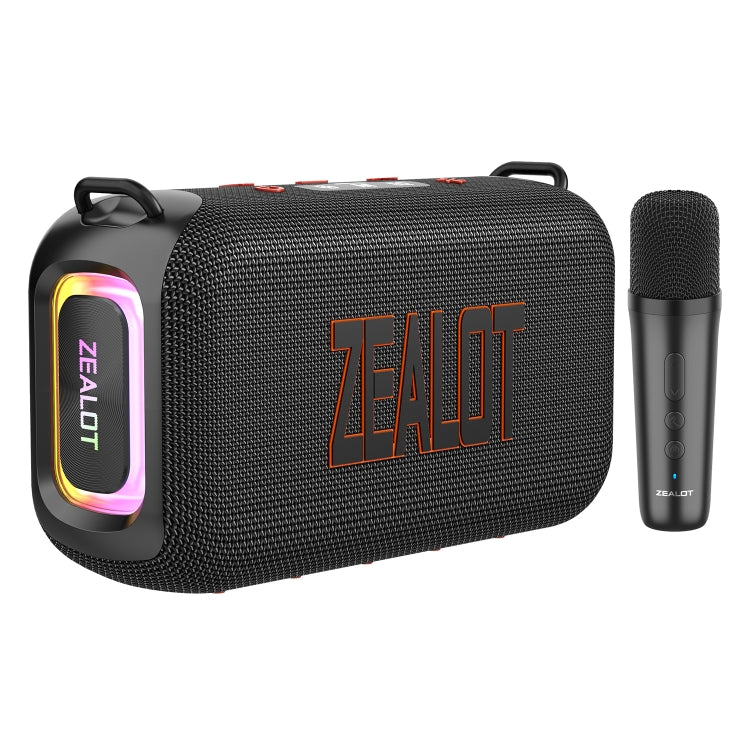 Zealot S85M 50W Outdoor Portable Bluetooth Speaker with Microphone, S85 + 1 Mic S85 + 1 Mic
