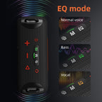 Zealot S85M 50W Outdoor Portable Bluetooth Speaker with Microphone, S85 + 1 Mic