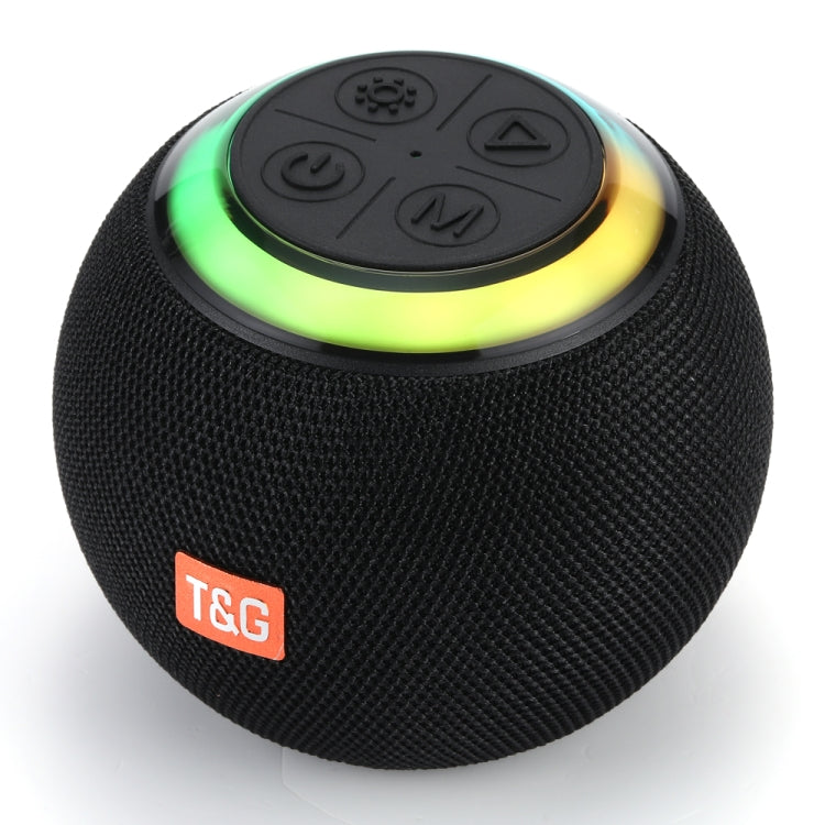 TG683 Mini Portable Outdoor Wireless Bluetooth Speaker with LED Atmosphere Light, TG683 – Bluetooth TG683 Black