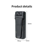Z7 1080P HD Night Vision Magnetic Video Recorder with Back Clip, Z7