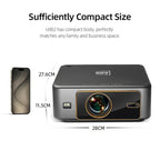 AUN U002 1920x1080P 970ANSI Android 12 Home Theater Smart Projector, US Plug, UK Plug, AU Plug, EU Plug – Bluetooth, 4K