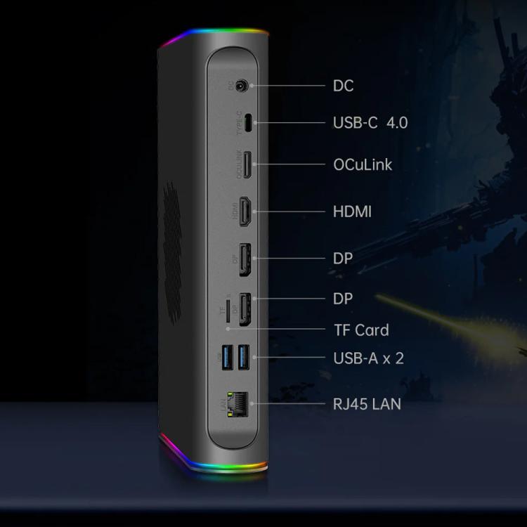 ONE-NETBOOK OneXGPU2 AMD Radeon RX 7800M 12GB Portable Expansion Dock, OneXGPU2 – Durable Build, Easy to Use