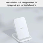 Original Xiaomi 30W Vertical Stand Wireless Charger, Vertical Stand