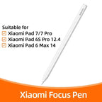 Original Xiaomi Focus Stylus Pen for Xiaomi Pad 6 Max 14 / Pad 6S Pro 12.4 / Pad 7 / Pad 7 Pro / Pad 7 Ultra / Pad 7S Pro 12.5, Stylus Pen For Xiaomi Pad 6 Max 14 / Pad 6S Pro 12.4 / Pad 7 / Pad 7 Pro (White) – Durable Build, Easy to Use