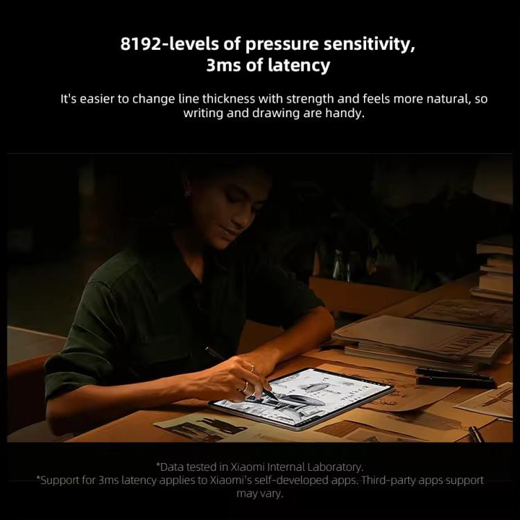 Original Xiaomi Focus Stylus Pen for Xiaomi Pad 6 Max 14 / Pad 6S Pro 12.4 / Pad 7 / Pad 7 Pro / Pad 7 Ultra / Pad 7S Pro 12.5, Stylus Pen For Xiaomi Pad 6 Max 14 / Pad 6S Pro 12.4 / Pad 7 / Pad 7 Pro (White) – Durable Build, Easy to Use