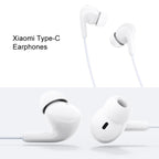 Xiaomi Mijia Type-C Interface In-Ear Wired Earphone, Length:1.25m – Durable Build, Easy to Use