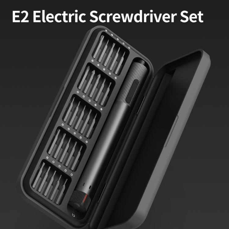 Original Xiaomi Youpin DUKA E2 Electric Screwdriver Set, E2 – Magnetic, Aluminum Alloy