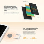 Xiaomi Mijia Children LCD Small Blackboard Colorful Edition, 13.5 inch, 10 inch