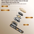 Original Lenovo TC3301 Wireless Bluetooth 5.3 Earphones, TC3301 (Black), TC3301 (White)