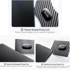Qianli High Toughness Multifunctional Carbon Fiber Prying Tool, Pentagon Shaped, Hexagon Shaped, Triangular shaped, Pentagram Shaped, Hexagram Shaped, Peanut shaped, Business Card Shaped, Reinforced Corner Style