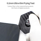 Qianli High Toughness Multifunctional Carbon Fiber Prying Tool, Pentagon Shaped, Hexagon Shaped, Triangular shaped, Pentagram Shaped, Hexagram Shaped, Peanut shaped, Business Card Shaped, Reinforced Corner Style