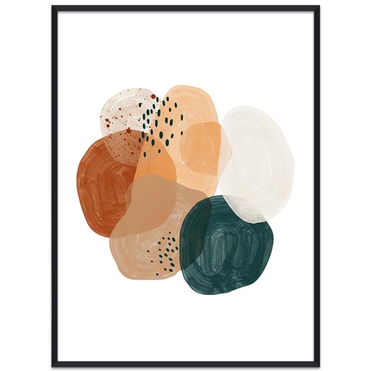 Watercolor Decorative Painting with PS Frame Print On Your Demand, 15x20cm, 20x20cm, 30x30cm, 40x40cm, 50x50cm, 60x60cm, 70x70cm, 80x80cm, 90x90cm 15x20cm