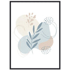 Fresh Leaves Decorative Painting with PS Frame Print On Your Demand, 15x20cm, 20x20cm, 30x30cm, 40x40cm, 50x50cm, 60x60cm, 70x70cm, 80x80cm, 90x90cm 15x20cm