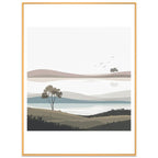 Scenery Decorative Painting with Aluminum Alloy Frame Print On Your Demand, 15x20cm, 20x20cm, 30x30cm, 40x40cm, 50x50cm, 60x60cm, 70x70cm, 80x80cm, 90x90cm – Waterproof, Aluminum Alloy 15x20cm