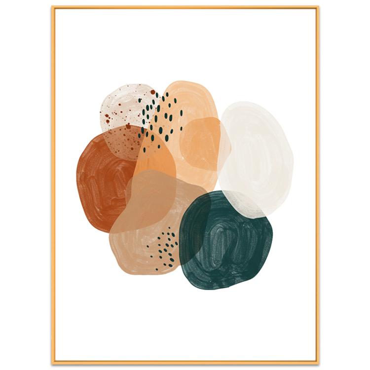 Watercolor Decorative Painting with Aluminum Alloy Frame Print On Your Demand, 15x20cm, 20x20cm, 30x30cm, 40x40cm, 50x50cm, 60x60cm, 70x70cm, 80x80cm, 90x90cm 15x20cm
