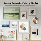 Child Drawing Decorative Painting with Aluminum Alloy Frame Print On Your Demand, 15x20cm, 20x20cm, 30x30cm, 40x40cm, 50x50cm, 60x60cm, 70x70cm, 80x80cm, 90x90cm