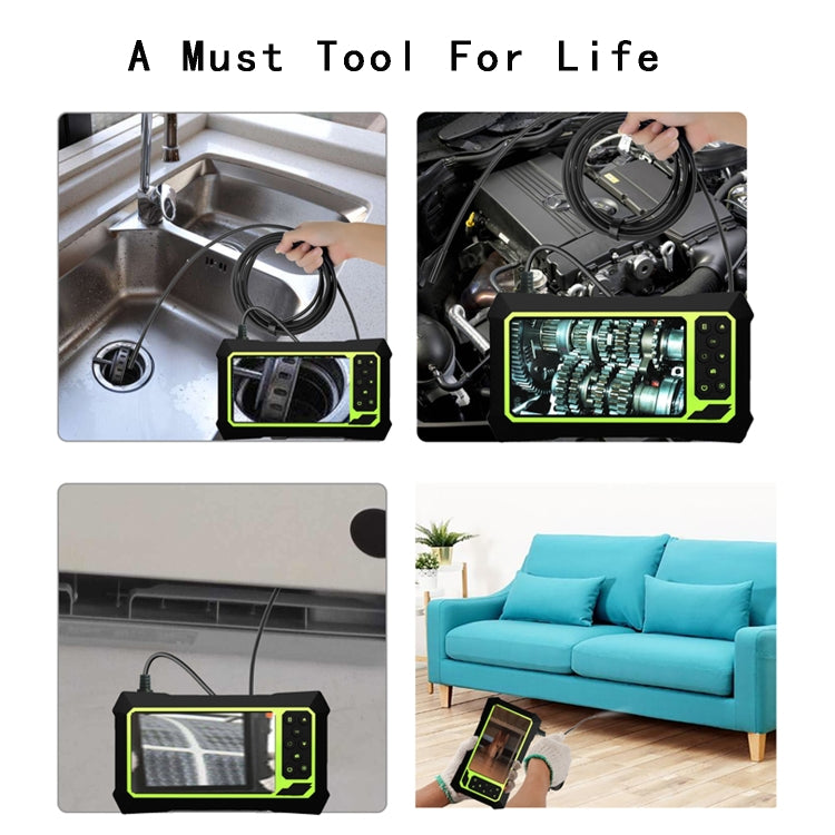 8mm 1080P IP68 Waterproof 4.3 inch Screen Dual Camera Digital Endoscope, 5m, 2m – Waterproof