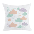 Clouds Printed Sofa Pillow Case No Core Print On Your Demand, 35x35cm, 40x40cm, 45x45cm 35x35cm Short Plush