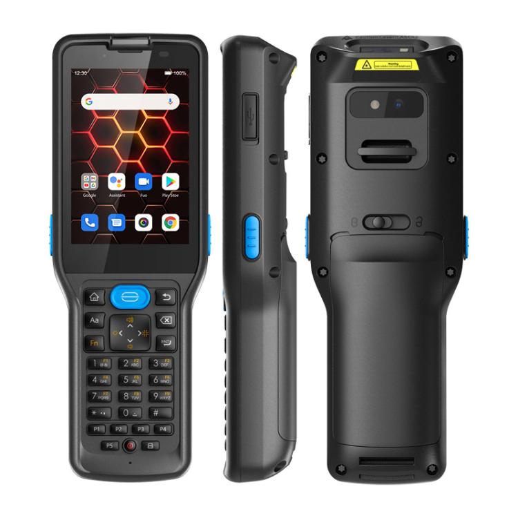 UNIWA V350 Handheld Rugged 2D Barcode Scanner, 4GB+64GB, 3.5 inch Android 12 Mediatek MT6761 Quad Core, T9 Keyboard, NFC, Network: 4G, EU Plug, US Plug, UK Plug, AU Plug EU Plug