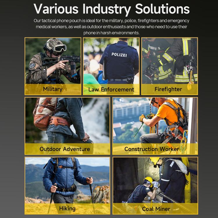 Ulefone Armor Holster Multi-Purpose Phone Pouch Waist Bag – Durable Build, Easy to Use