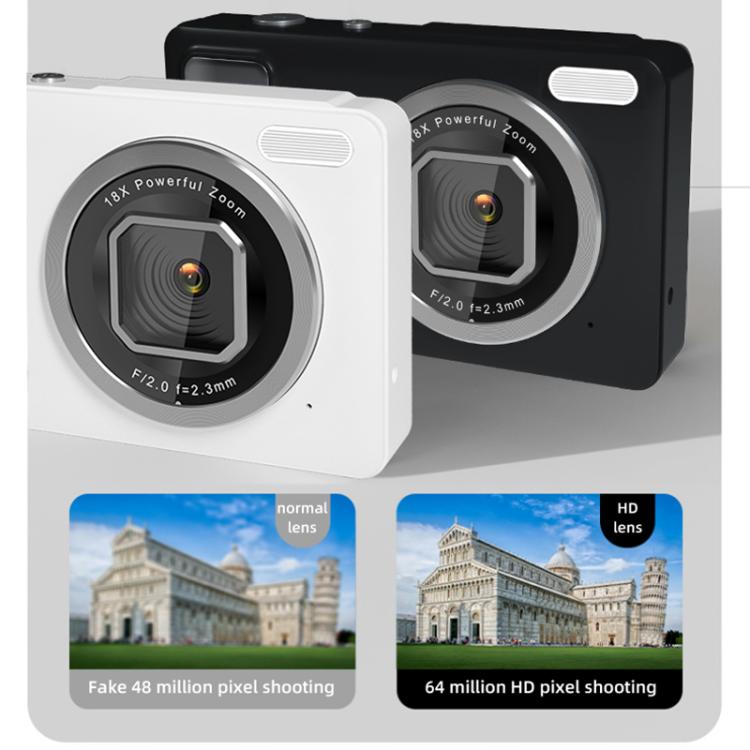 DC15 2.4 inch 18X Digital Zoom Camera 4K HD Video 64MP Shooting – 4K