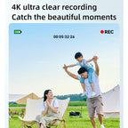 DC15 2.4 inch 18X Digital Zoom Camera 4K HD Video 64MP Shooting – 4K