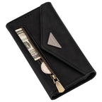 Skin Feel Zipper Horizontal Flip Leather Case with Holder & Card Slots & Photo Frame & Lanyard & Long Rope, For iPhone XR, For iPhone XS Max