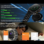 LF37 2.1 inch BT Call Smart Watch, Support Blood Oxygen / Heart Rate / Female Menstrual