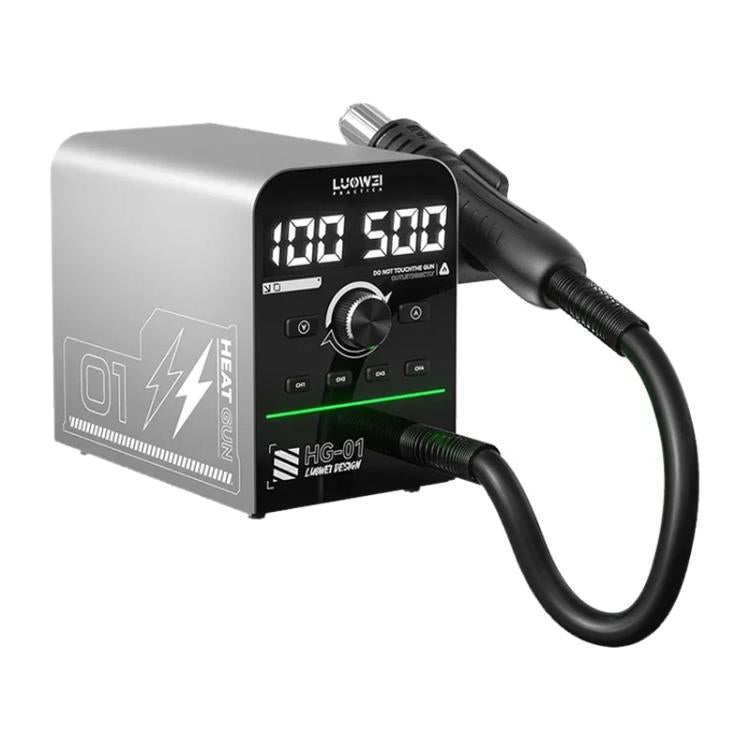 LUOWEI HG-01 800W Intelligent Digital Hot Air Gun BGA Desoldering Rework Station, HG-01 US Plug HG-01 US Plug