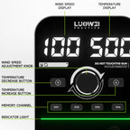 LUOWEI HG-01 800W Intelligent Digital Hot Air Gun BGA Desoldering Rework Station, HG-01 US Plug