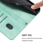 Line Splicing Buckle Retro Leather Phone Case, For iPhone X / XS, For iPhone XR, For iPhone XS Max