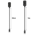 For Samsung Galaxy Fit3 SM-R390 xDfind USB-A Interface Smart Watch Charging Cable With Chip Protection, For Samsung Galaxy Fit3, 55cm, For Samsung Galaxy Fit3, 1m