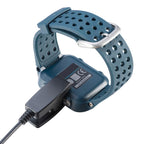xDfind USB-A Port Smart Watch Clip Charger with Data Transmission, Length: 1m, For Garmin Forerunner 645 / 35 / S20 / Lily 2